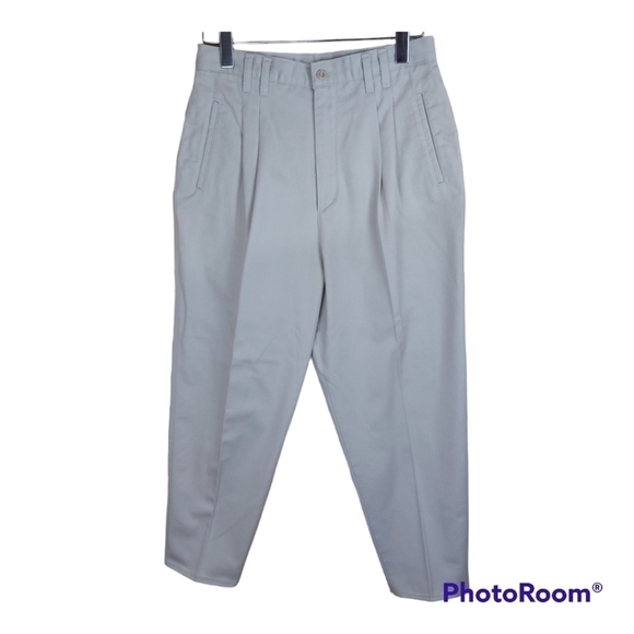 NORTHERN REFLECTIONS vintage high rise baggy dress suit pleated wide leg pants - Picture 1 of 6